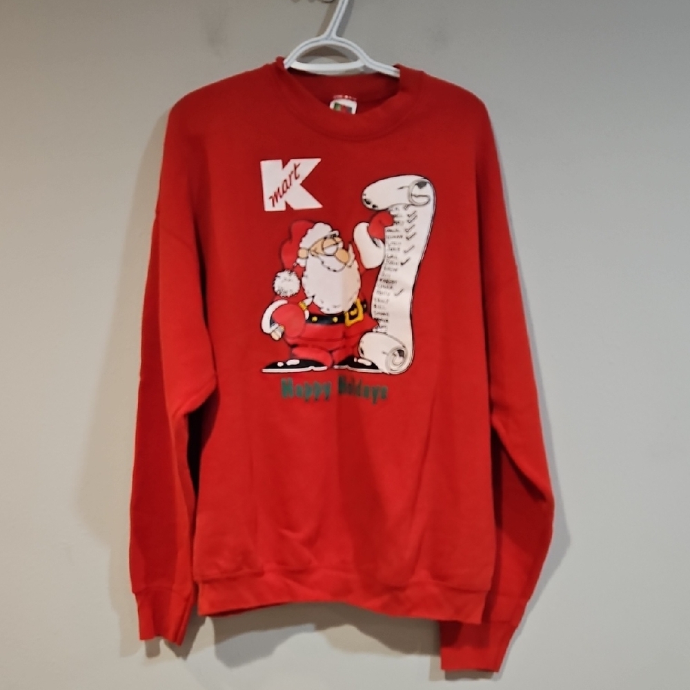 Vintage Kmart Christmas Sweatshirt